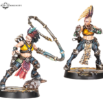 Two new Escher models from the new Necromunda Core set.
