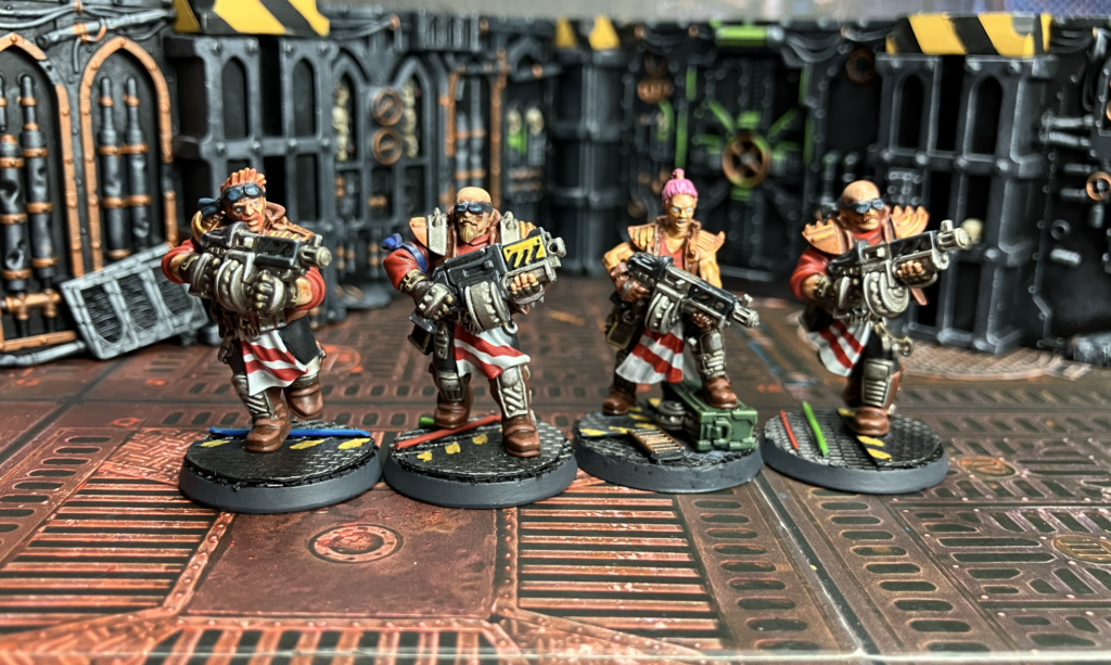 Bog standard Orlock gangers with auto guns and one bolter