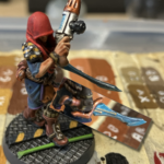 An outcast leader that had her hands replaced by ones carrying a plasma pistol and power sword