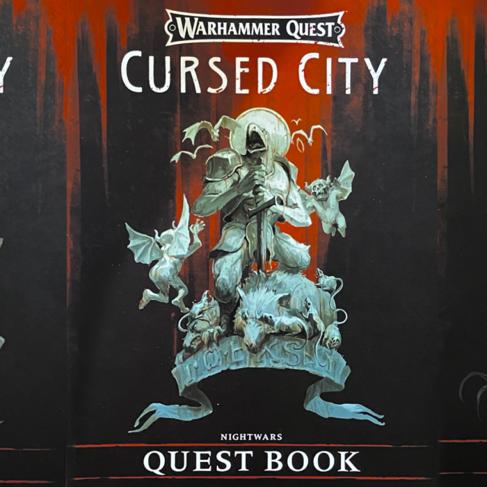 The quest books for Cursed City Uflenkarn In Peril, Nightwars, and Nemesis