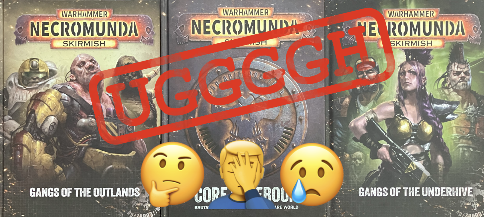 How else to express how this game is making us feel?
